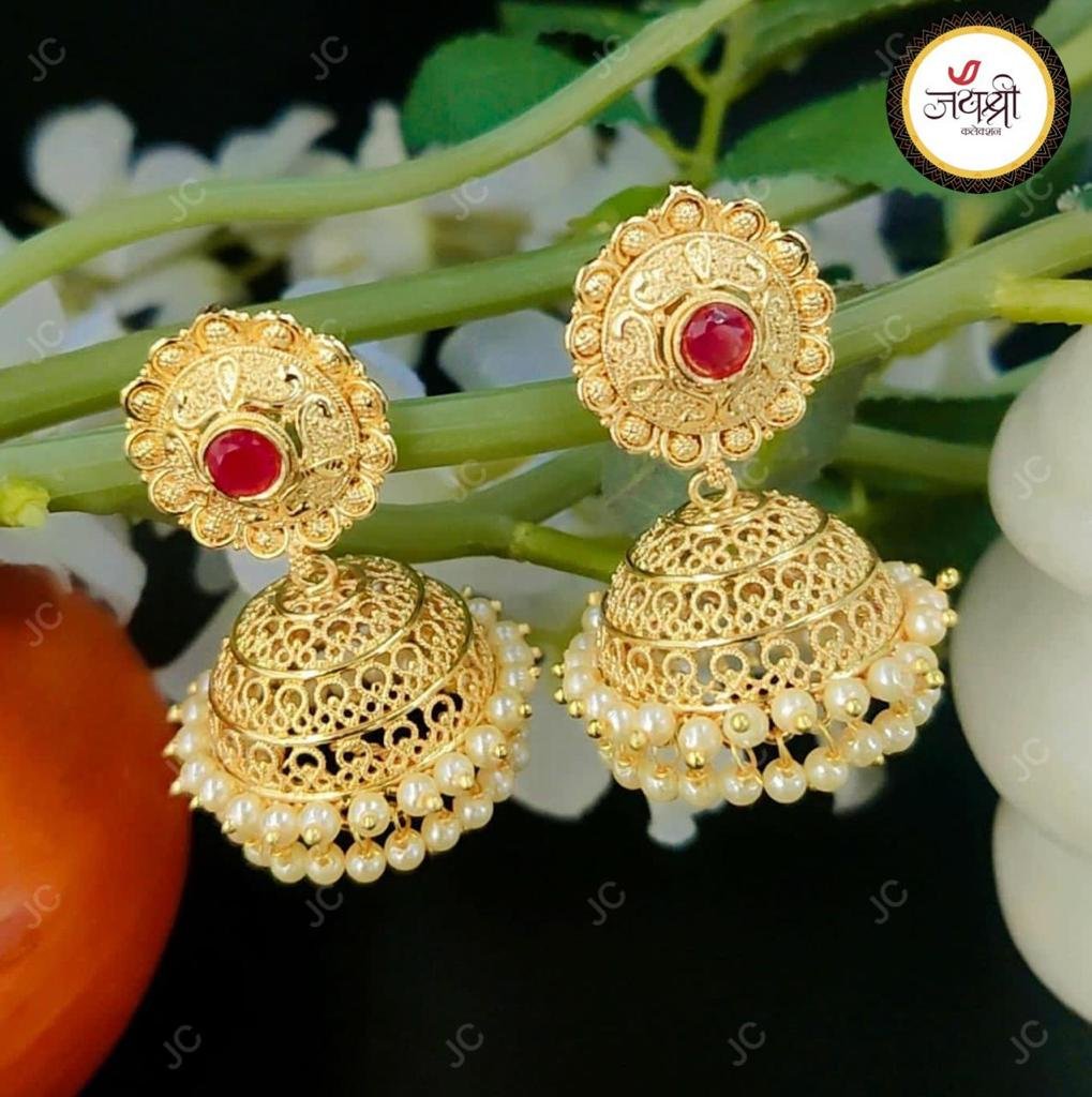 7 gram online gold jhumka price